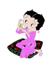 French Maid Betty Boop Clipart Image