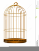Clipart Cage Oiseau Image