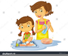 Person Washing Car Clipart Image