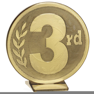 Rd Place Trophy Image