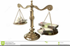 Scales Of Justice Stock Clipart Image