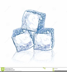 Ice Cubes Clipart Image