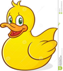 Cute Baby Ducky Clipart Image