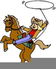 Clipart Rodeo Cowgirl Image