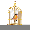 Bird Cage Clipart Image