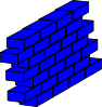 Blue Wall Clip Art