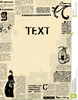 Free Vintage Newspaper Clipart Image