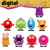 Monsters Images Clipart Image