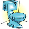 Free Clipart Flush Toilet Image