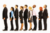 Waiting In Line Clipart Image