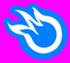 Burn N Twiest Blue Clip Art