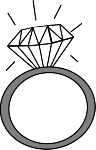 Wedding Ring Clip Art at Clker.com - vector clip art online, royalty