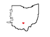 State Of Ohio Clipart Image