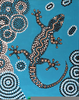 Aboriginal Lizard Drawing Image