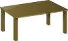 Wooden Table Clip Art