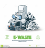 Electronic Waste Clipart Image