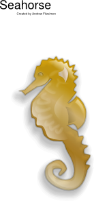 Sea Horse Clip Art