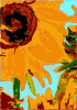 Van Gogh  S Sun Flower Clip Art