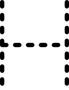 Download Alphabet Tracing Letter H Clip Art at Clker.com - vector ...