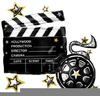 Hollywood Movies Star Clipart Image
