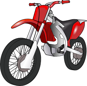 Motobike Clip Art