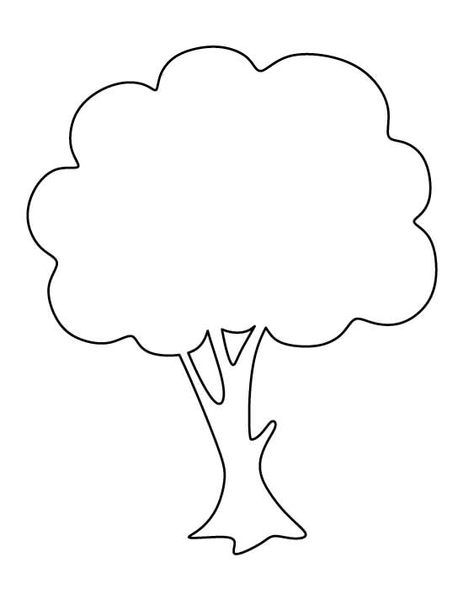 Apple Tree Outline Free Images at Clker com vector clip art online