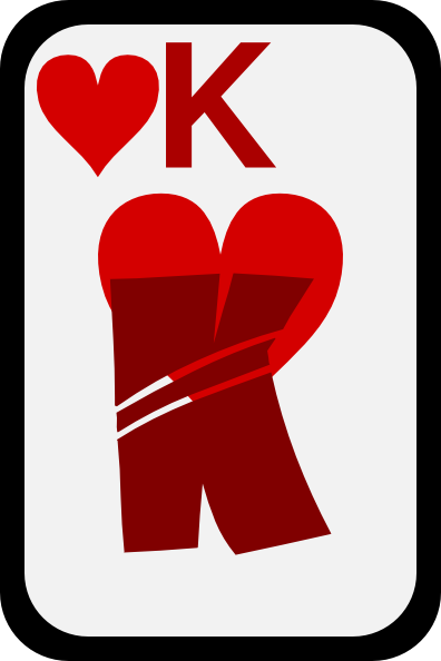 King Of Hearts Clip Art at Clker.com - vector clip art online, royalty