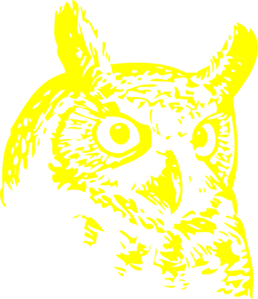 Ksu Owl Yellow Clip Art