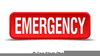 Emergency Clipart Image