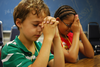 Clipart Children Praying Church Image