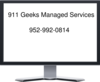 911 Geeks Managed Services Clip Art