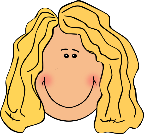 Blonde Clip Art at Clker.com - vector clip art online ...