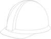 White Hard Hat Clip Art