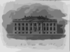 Front View Of The President S House Clip Art
