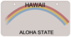 Hawaii License Plate Clip Art