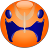 Bubbleicporange Clip Art