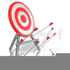 Arrow Missing Target Clipart Image