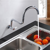 Chrome Finish Contemporary One Hole Single Handle Kitchen Faucet--faucetsuperdeal.com Image