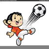 Free Football Kickoff Clipart Image