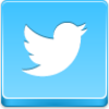 Free Blue Button Icons Twitter Bird Image