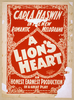 Carl A. Haswin In The New Romantic Melodrama, A Lion S Heart An Honest, Earnest Production Of A Great Play.  Image
