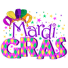 Happy Fat Tuesday Clipart Image