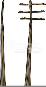 Telephone Pole Clipart Image