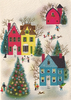 Vintage Christmas Tree Clipart Image