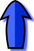 Blue Arrow Clip Art