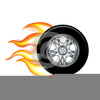 Cars And Tires Clipart Image