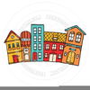 Small Town Clipart Free Image