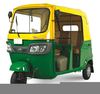 Auto Rickshaw Clipart Image