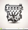 Car Engine Clipart Image