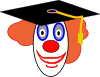 Clown School Graduate Clip Art